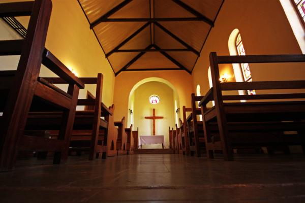 Interior of the chapel