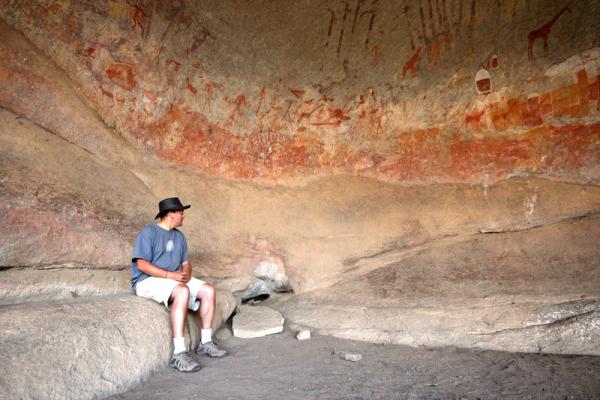 Inanke cave - San rock art