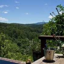 Deck and View from Tanamera Main Lodge