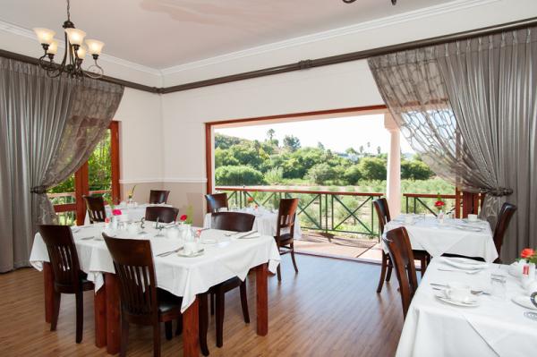 Breakfast Room overlooking the Olive Grove