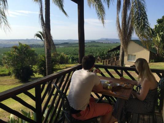 Breakfast on the deck