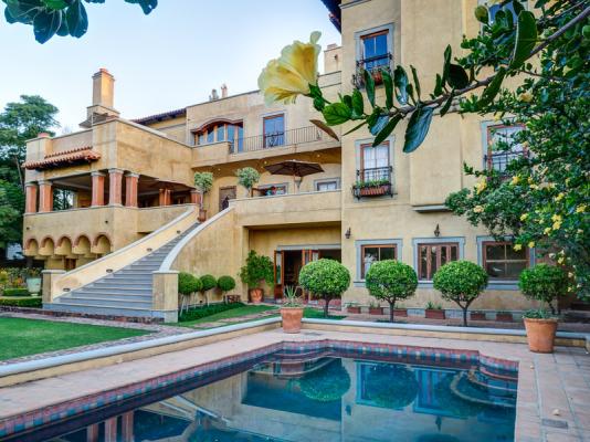 House at Back with Swimming Pool