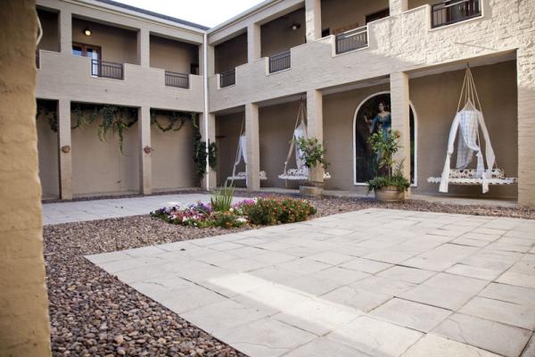 Paved Courtyard 