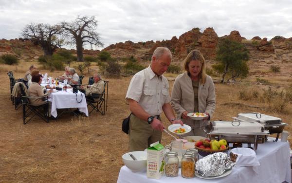 Tuli Safari Lodge Bush Breakfast