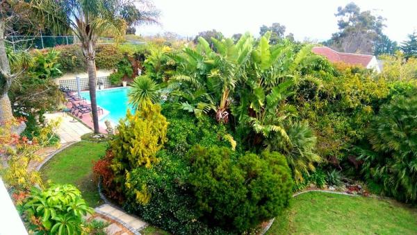 Upper Terrace balcony pool view