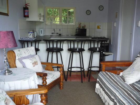 Lavender Cottage lounge area