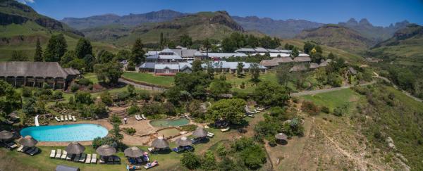 Aerial of the Hotel