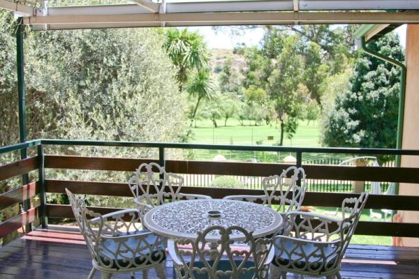 Golf course view from Greenfields Gold Loft Rooms