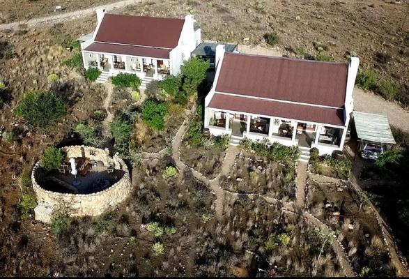 Karoo View Cottages Aerial View