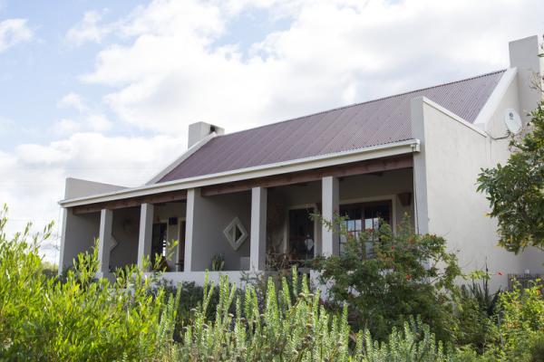 Karoo View Cottages from garden