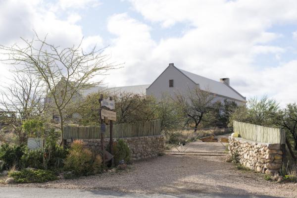 Entrance to Karoo View Cottages