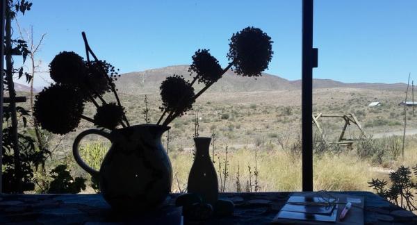 Karoo View 3 bedroom house view from Stoep suite