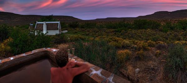 Rock pool at the Lonely Planet Cottage