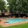 Swimming pool and braai area Swimming pool and braai area