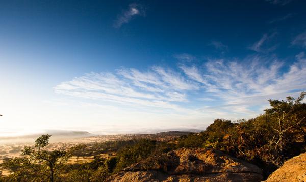 A view from the very top