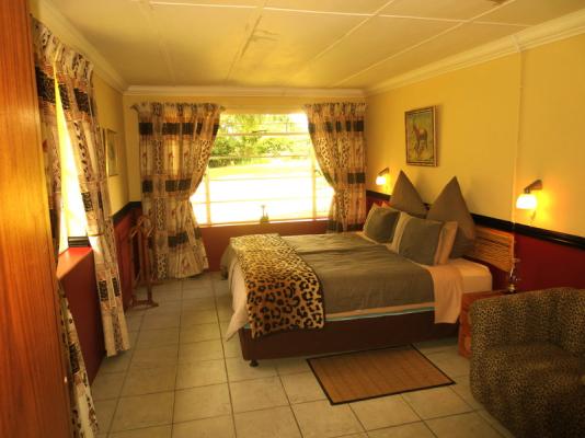 One of the bedrooms in the Farm House