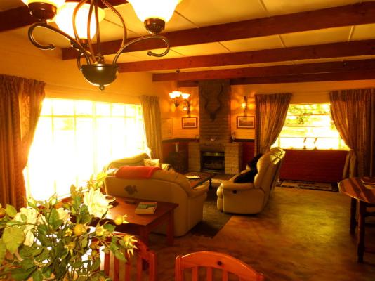 The lounge in the Farm House