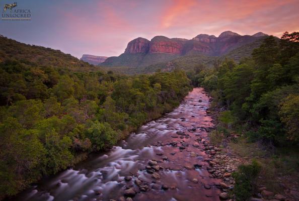 Blyde river sunset