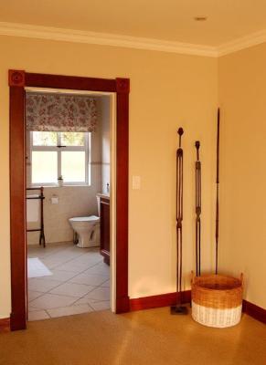 Entrance to bathroom