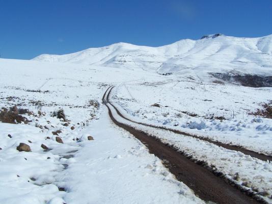 Winter snow