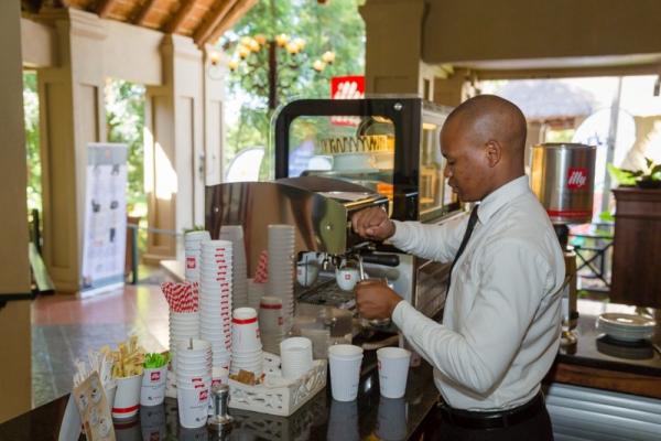 Fresh Coffee at the Illy Coffe Bar